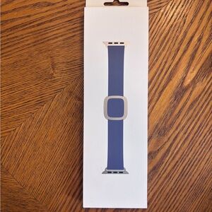 Apple Smartwatch with Blue Band